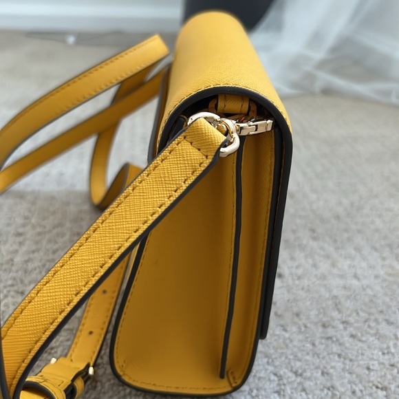 Tory Burch Bags Tory Burch Emerson Combo Crossbody Bag In Yellow